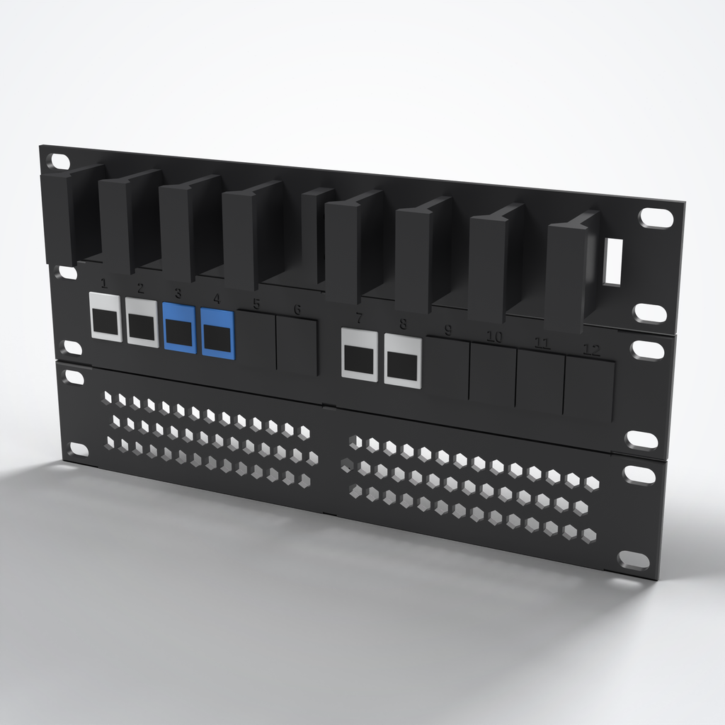 10-Inch Rack Finishing Kit (3U)
