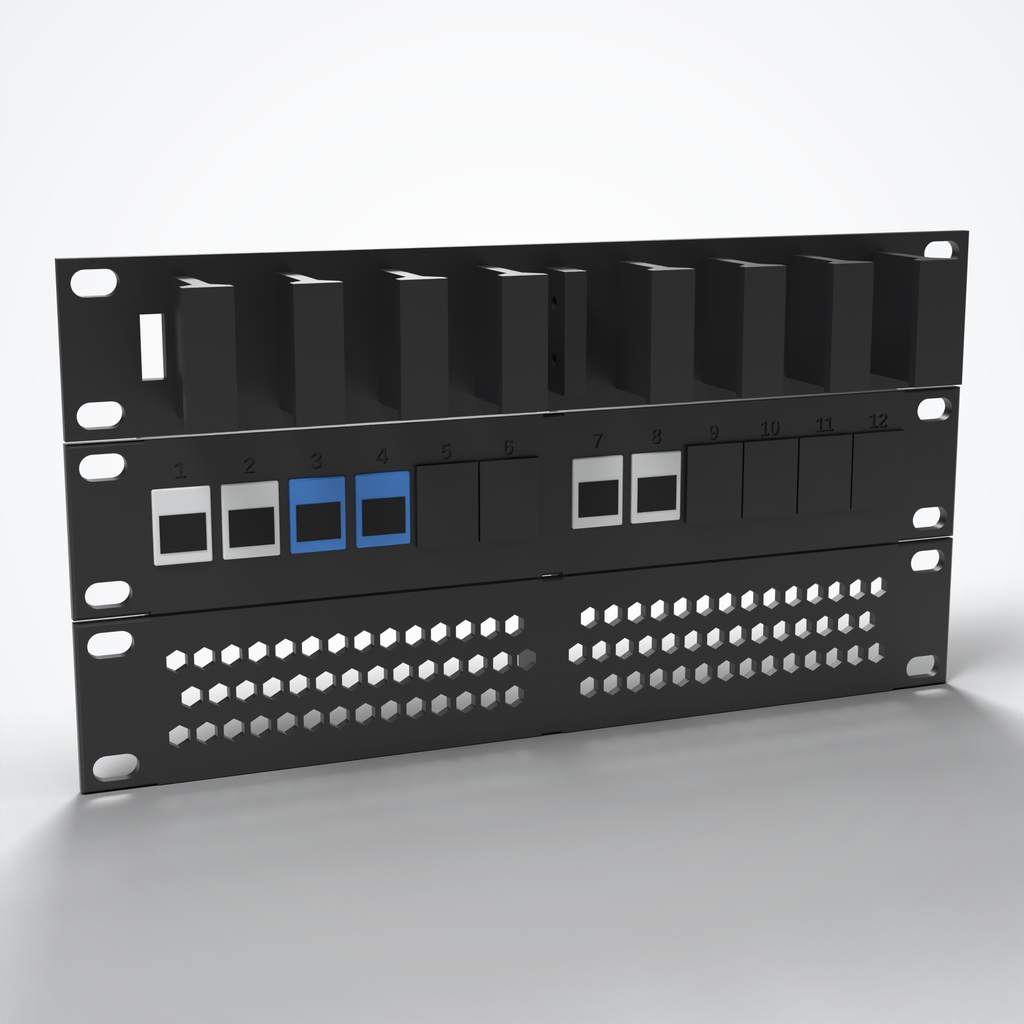10-Inch Rack Finishing Kit (3U)
