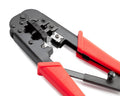 Neutrino cable crimping tool in red