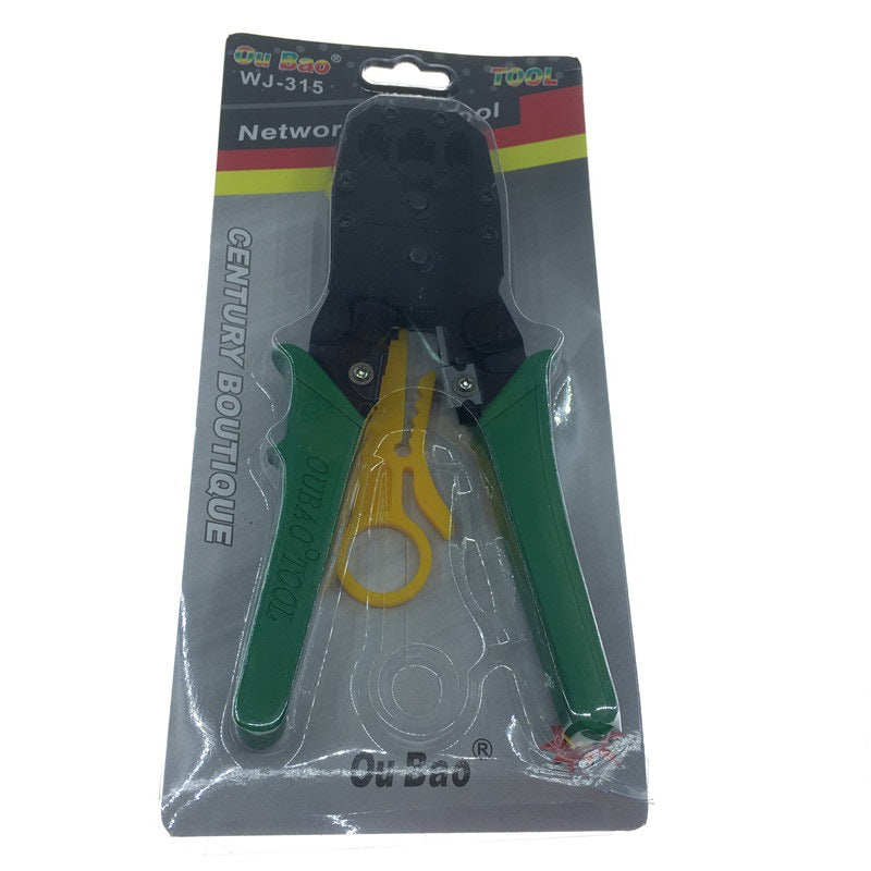 Network cable stripping pliers, detail view