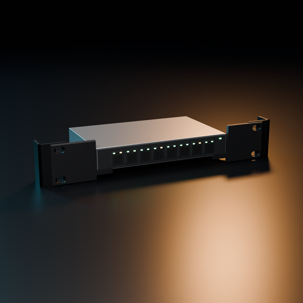 Switch Rack Ears for 10-Inch Racks (Pair)